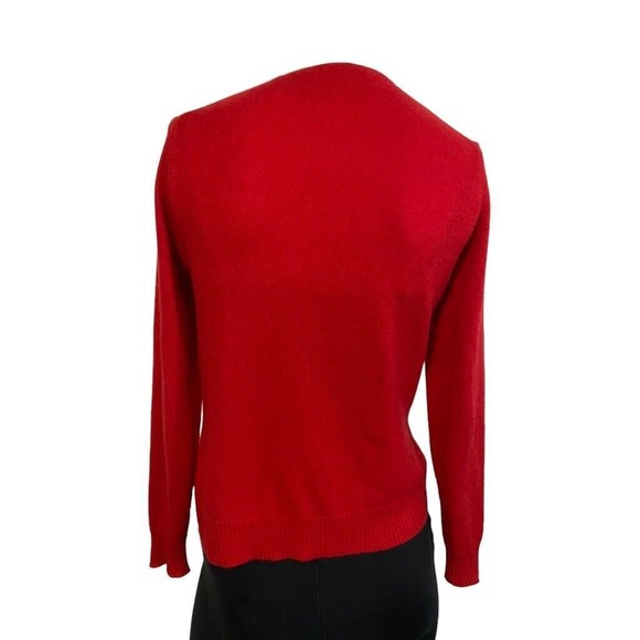 Parisian Signature 100% Cashmere Button Cardigan Womens Sweater Size PS - Picture 7 of 12